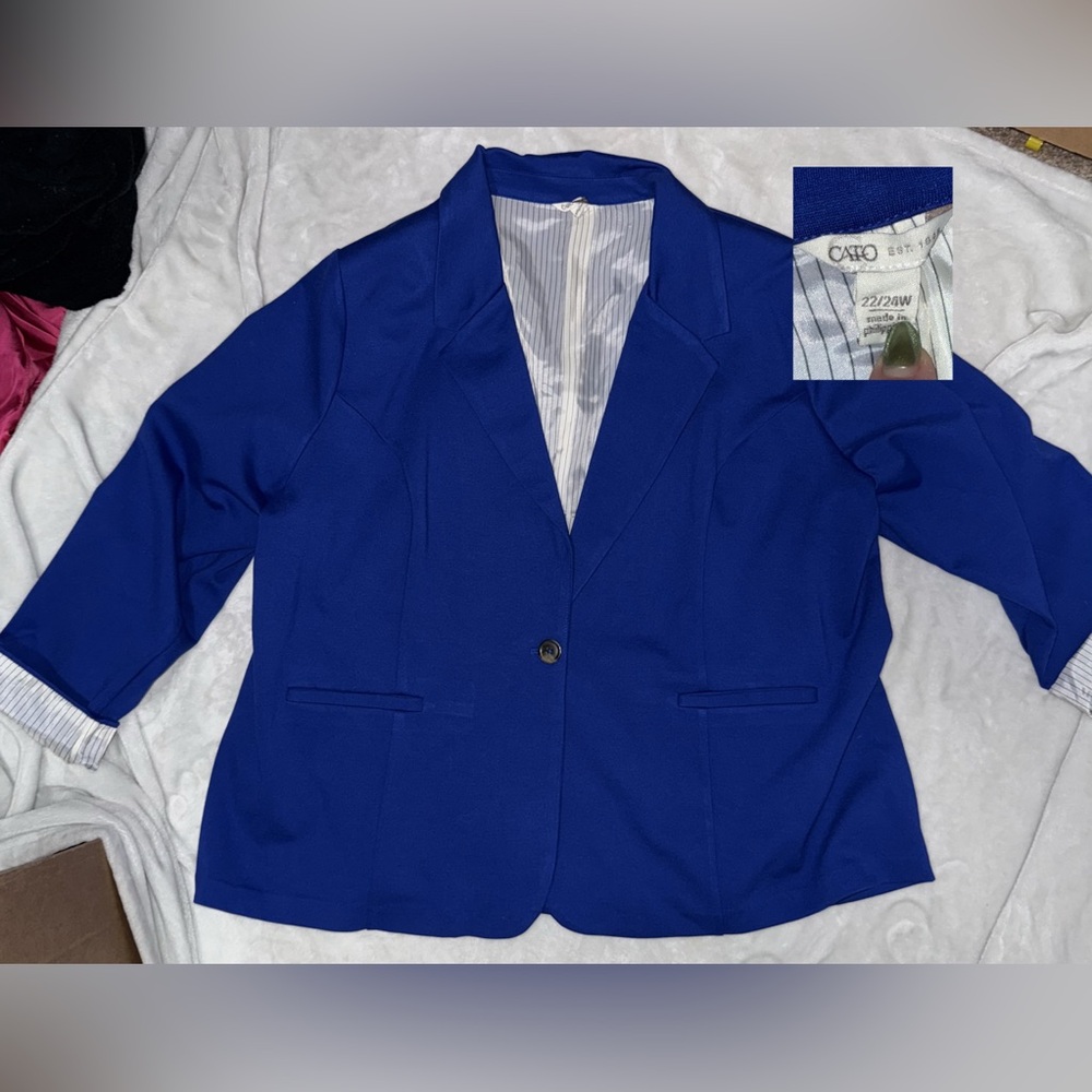 Cato Women's Blue Blazer